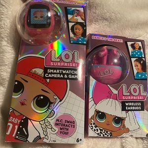 Iol Surprise Doll watch & ear buds